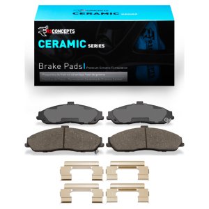 Cadillac XLR Ceramic Brake Pads - Front - R1 Concepts - `04-`09